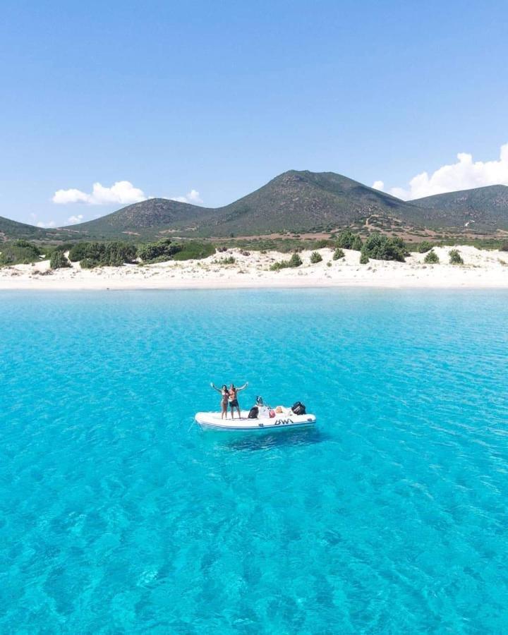 Villa La Porta Blu à Teulada Extérieur photo